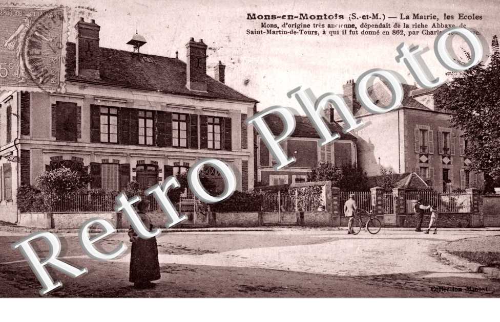 la mairie - les ecoles