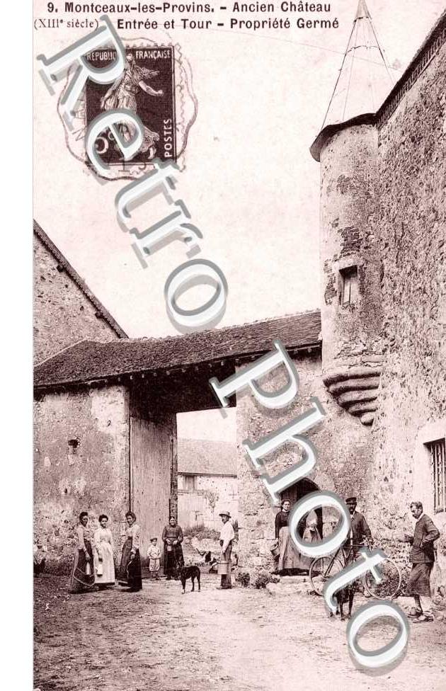 Entree et tour - Propriete Germe - ancien chateau