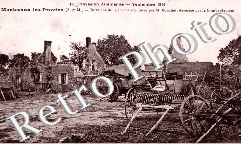 Interieur de la ferme de M. Bouchet