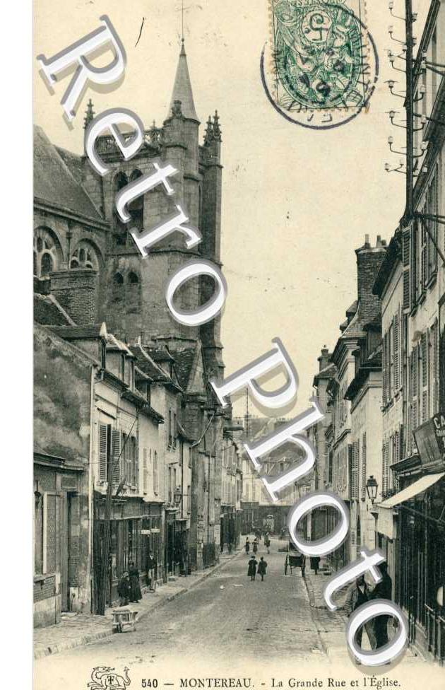 la Grande Rue et l'Eglise