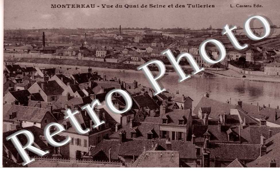 Vue du Quai de Seine et des Tuileries