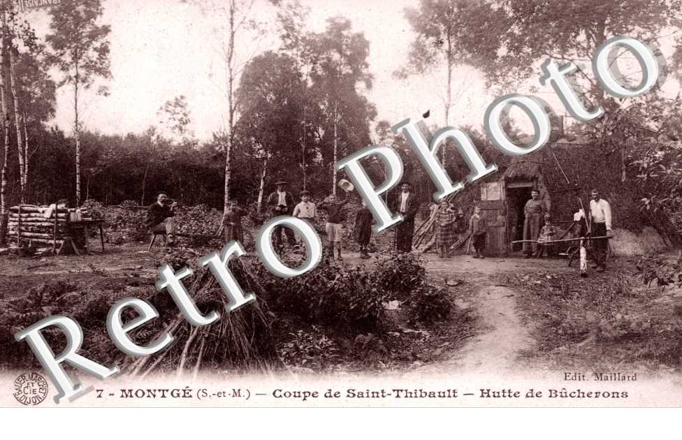 la Coupe de Saint-Thibault, la Hutte de Bucherons