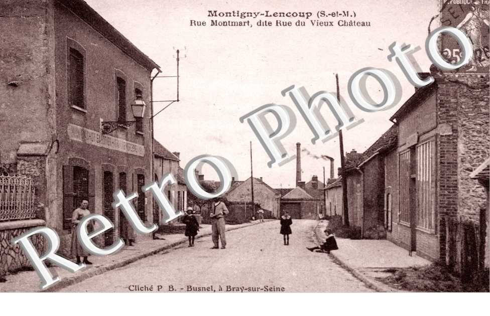 la Rue Montmart, dite Rue du Vieux Chateau