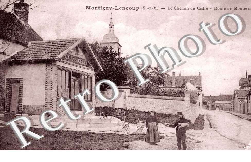 le Chelin du Cedre, la Route de Montereau