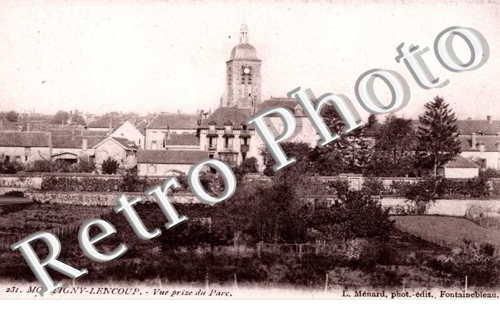 Vue prise du Parc
