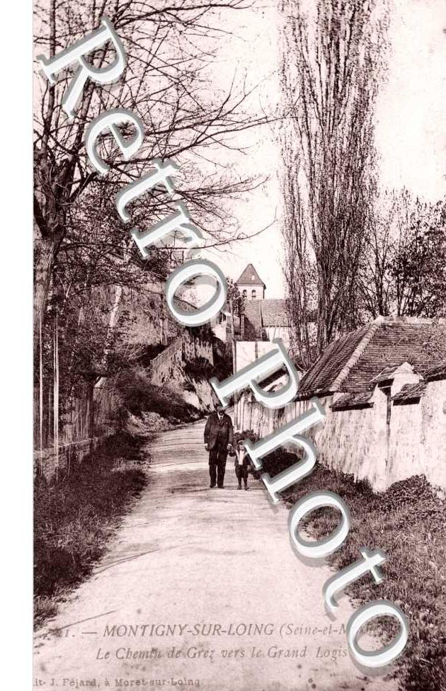le Chemin de Grez vers le Grand Logis