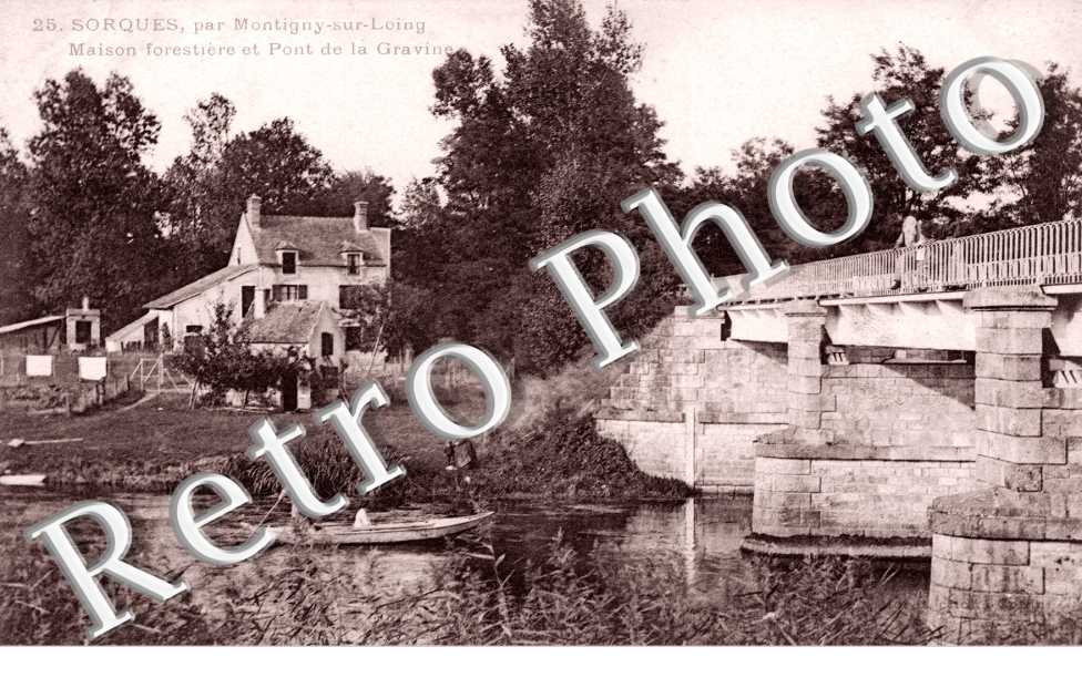 Sorques, Maison forestière et Pont de la Gravine