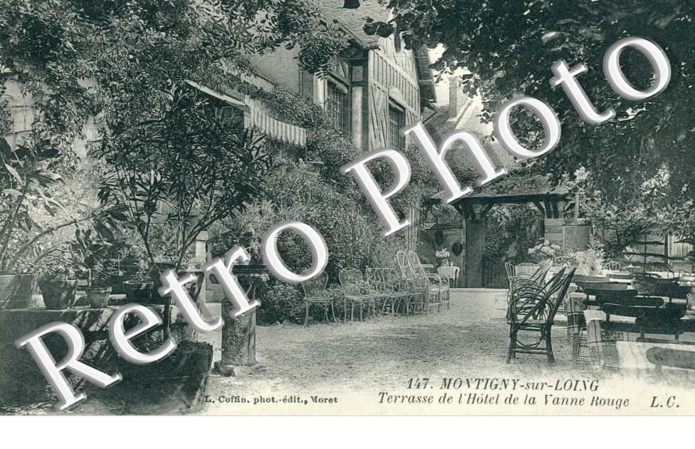 Terrasse de l'Hotel de Ville de la Vanne Rouge