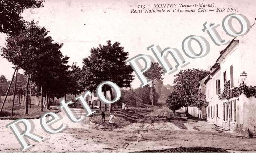 Route Nationale et l'ancienne Cote