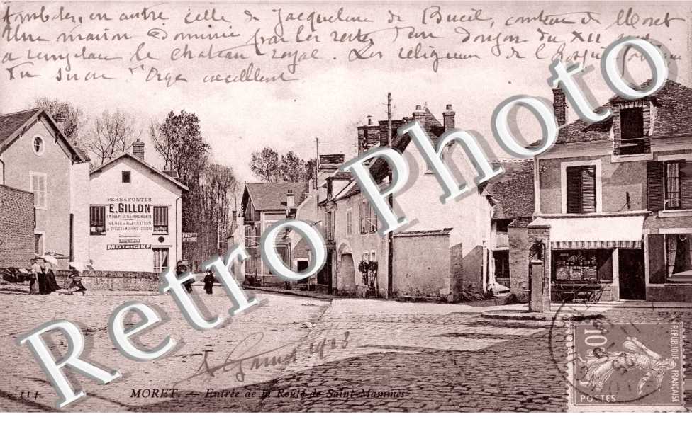 l'Entree de la Route de Saint-Mammes