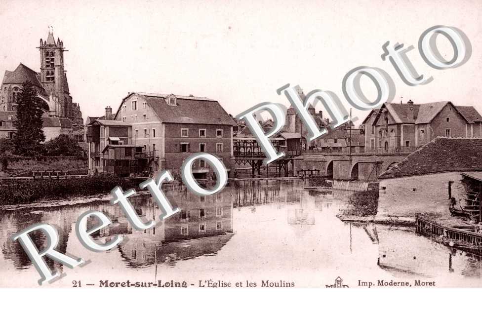 l'Eglise et les Moulins
