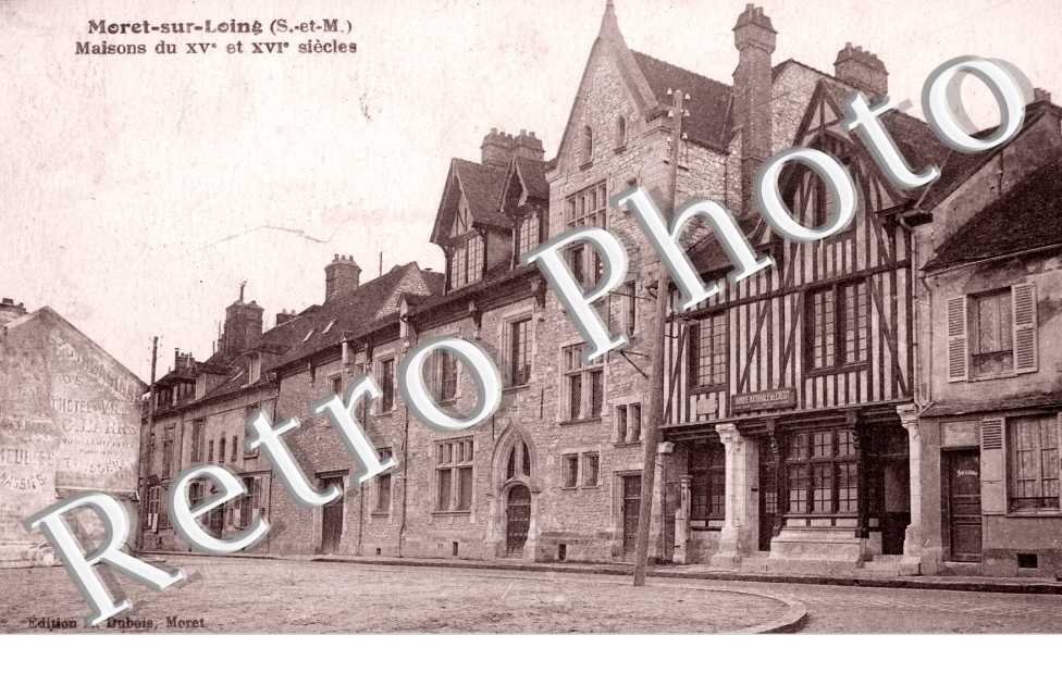 Maisons du XVeme siecle et XVIeme siecles