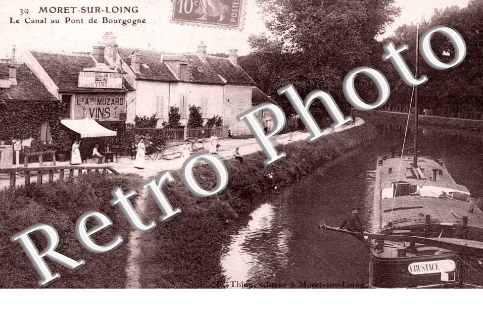 le Canal au Pont de Bourgogne