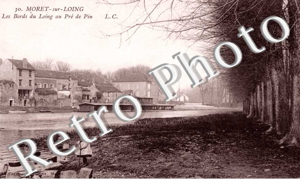 les Bords du Loing au Pre de Pin