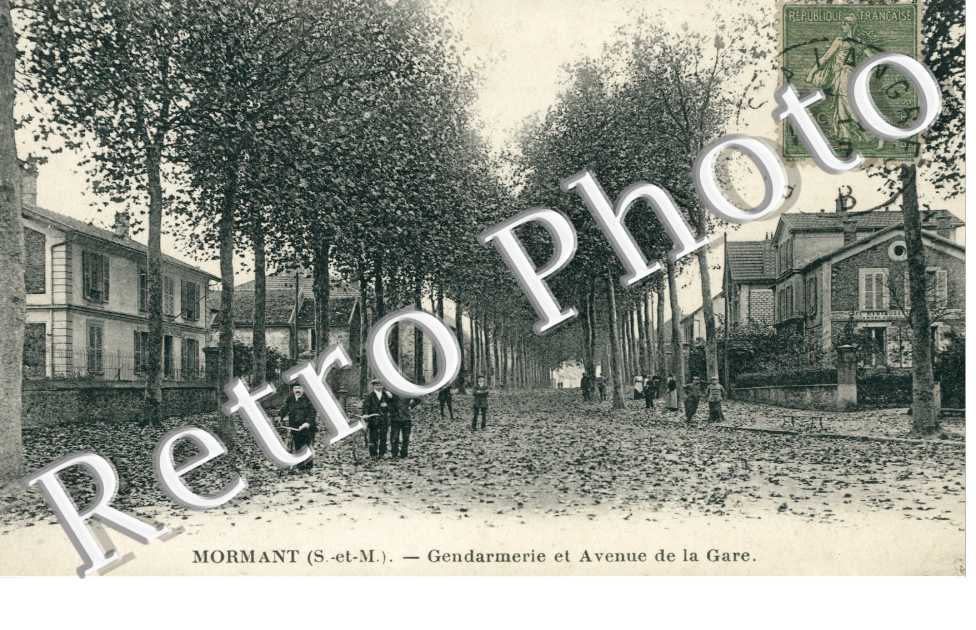 Gendarmerie et Avenue de la Gare