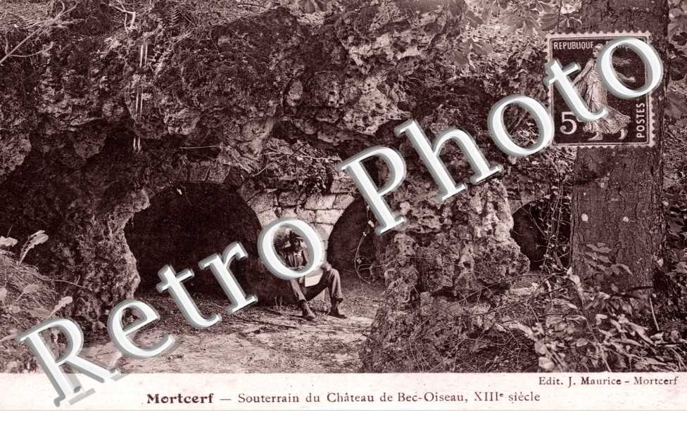 Souterrain du chateau de Bec-Oiseau