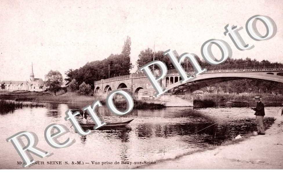 Vue prise de Bray-sur-Seine