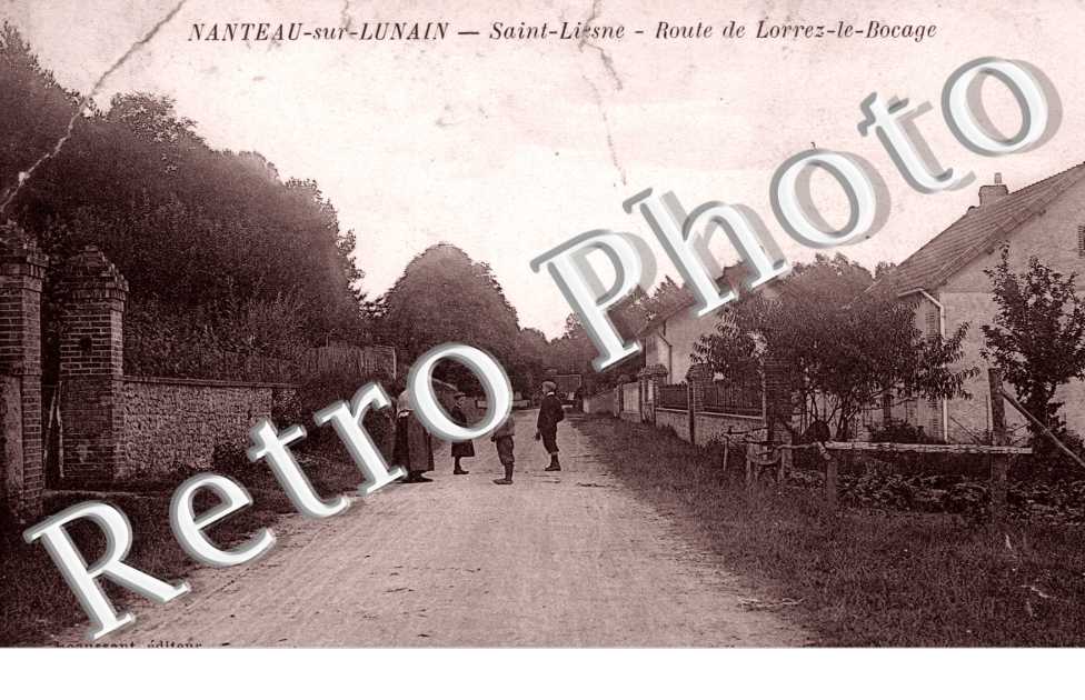 la Route de Lorrez-le-Bocage, Saint-Liesne