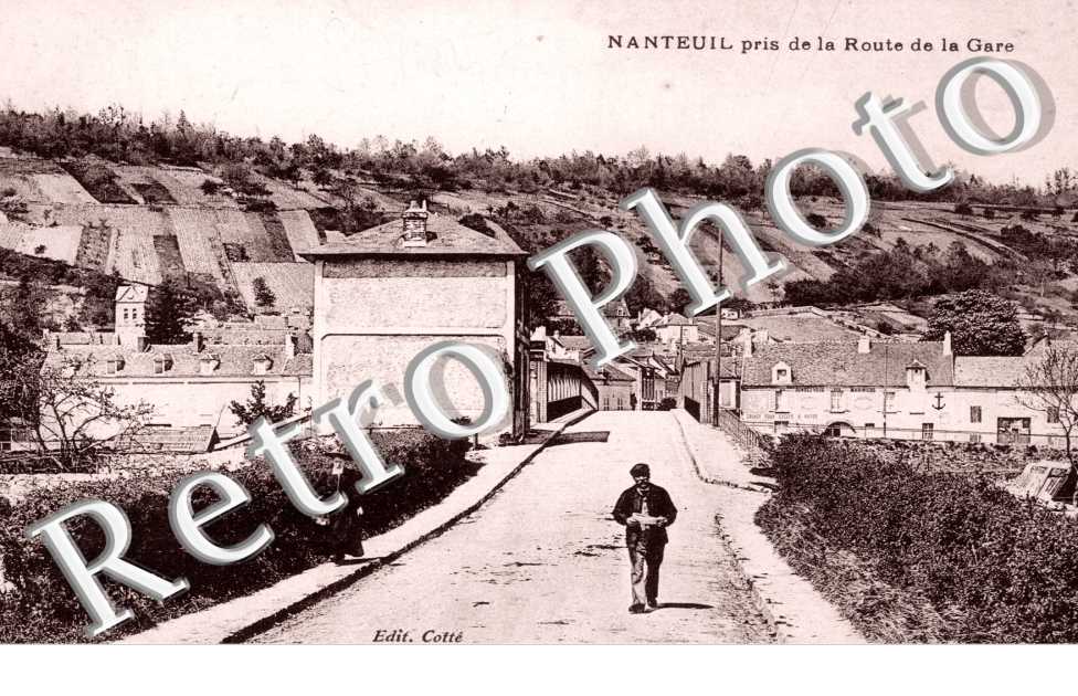Vue prise de la Route de la Gare