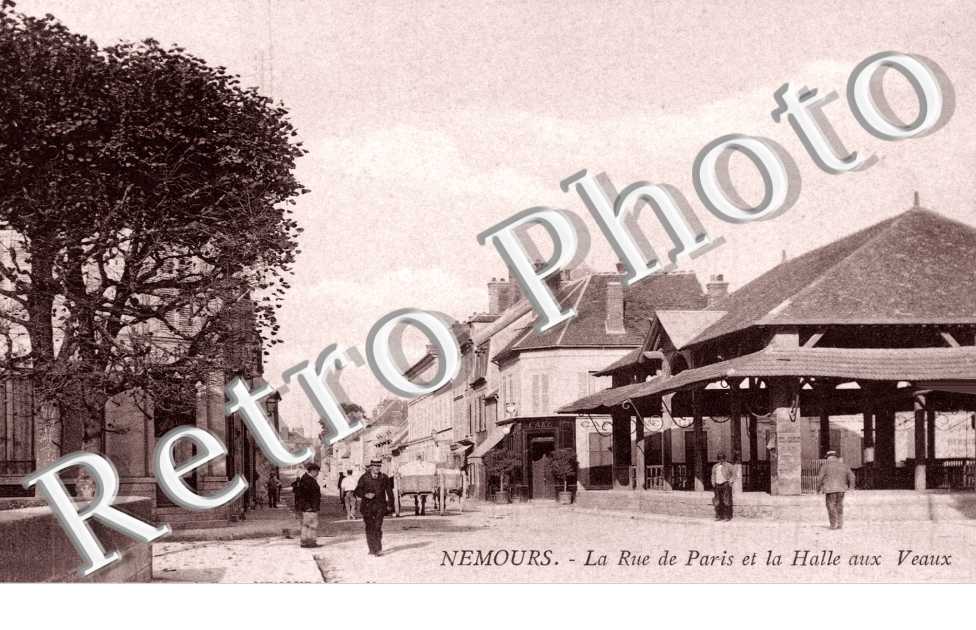 la Rue de Paris et la Halle aux Veaux