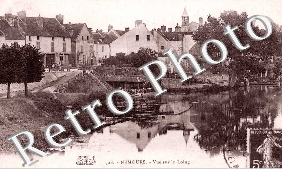 Vue sur le Loing