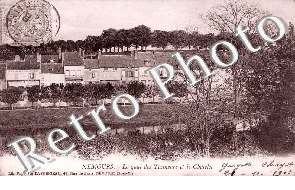le Quai des Tanneurs et le Chatelet