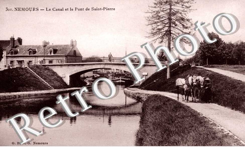 le Canal et le Pont de Saint Pierre