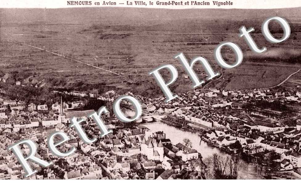 la Ville, le Grand-Pont et l'Ancien Vignoble