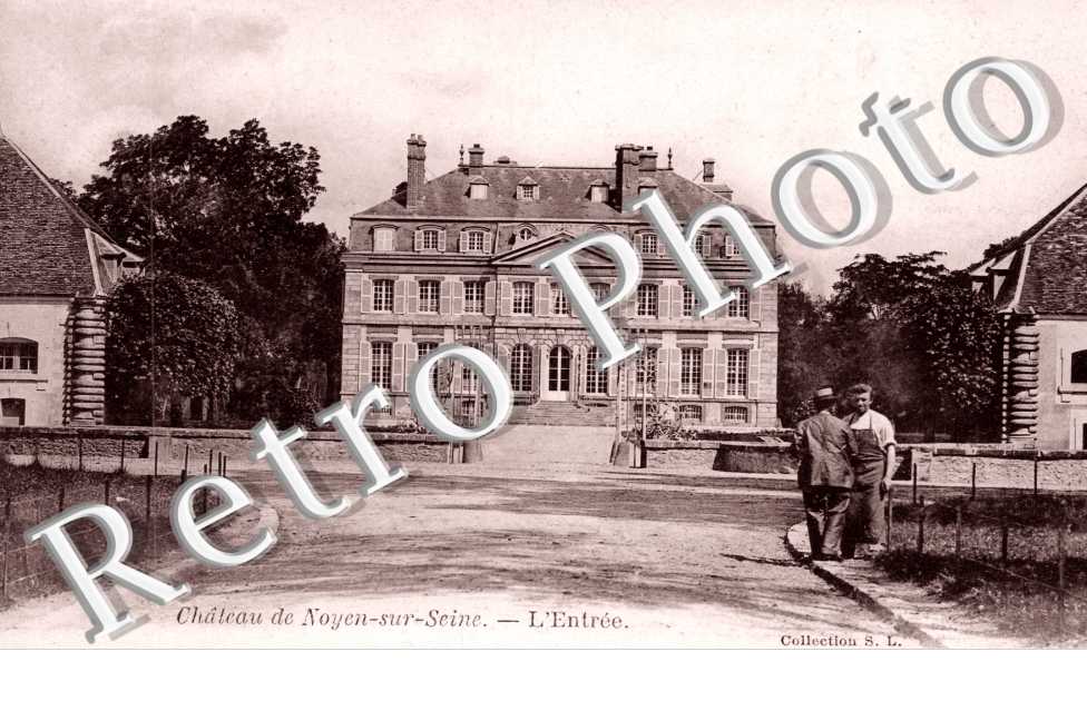 le Chateau de Noyen-sur-Seine, l'Entree