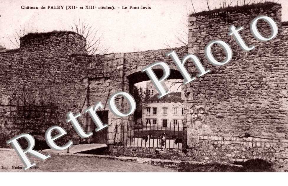 chateau de Paley, le pont-levis
