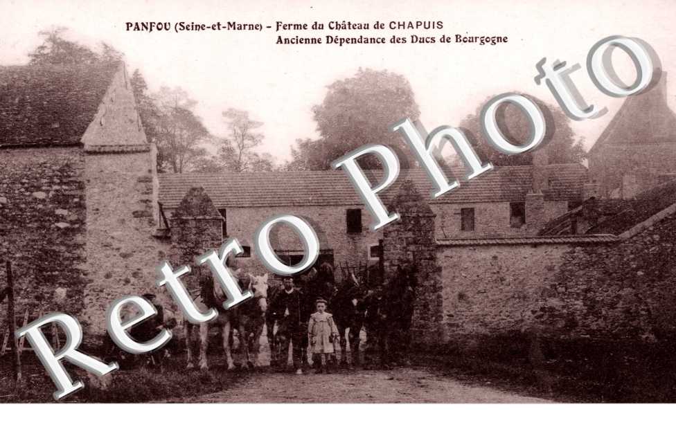 ferme du chateau de Chapuis, ancienne dependance des ducs de Bourgogne