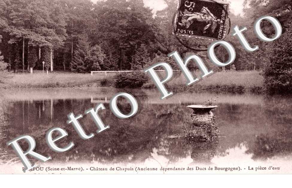 chateau de Chapuis, la piece d'eau