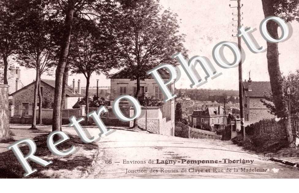 la Jonction des Routes de Claye et Rue de la Madeleine