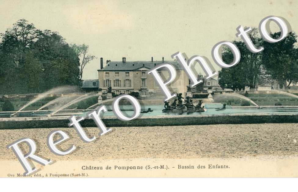 Chateau de Pomponne, Bassin des Enfants