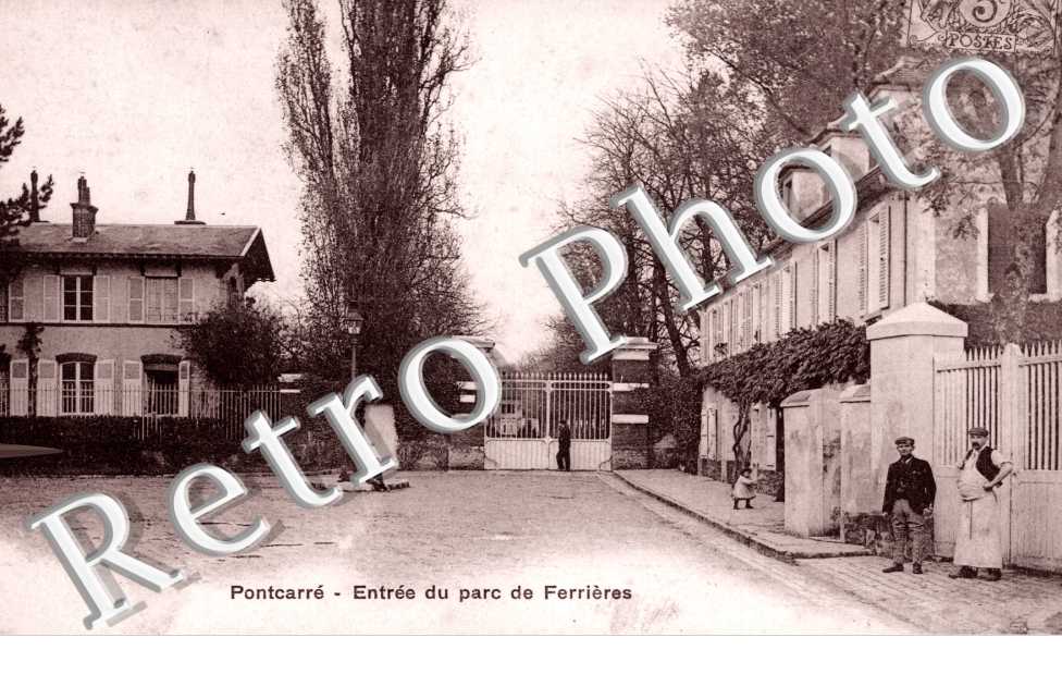 entree du parc de Fourrieres