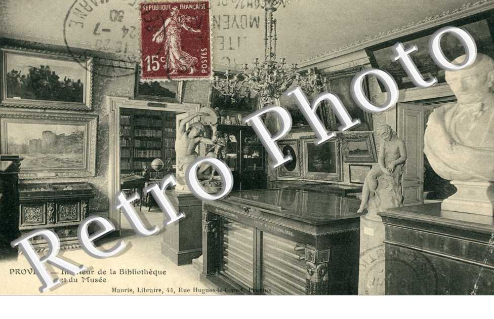Interieur de la Bibliotheque et du Musee