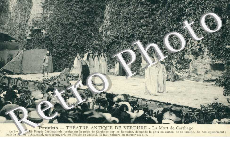 Theatre Antique de Verdure, la Mort de Carthage