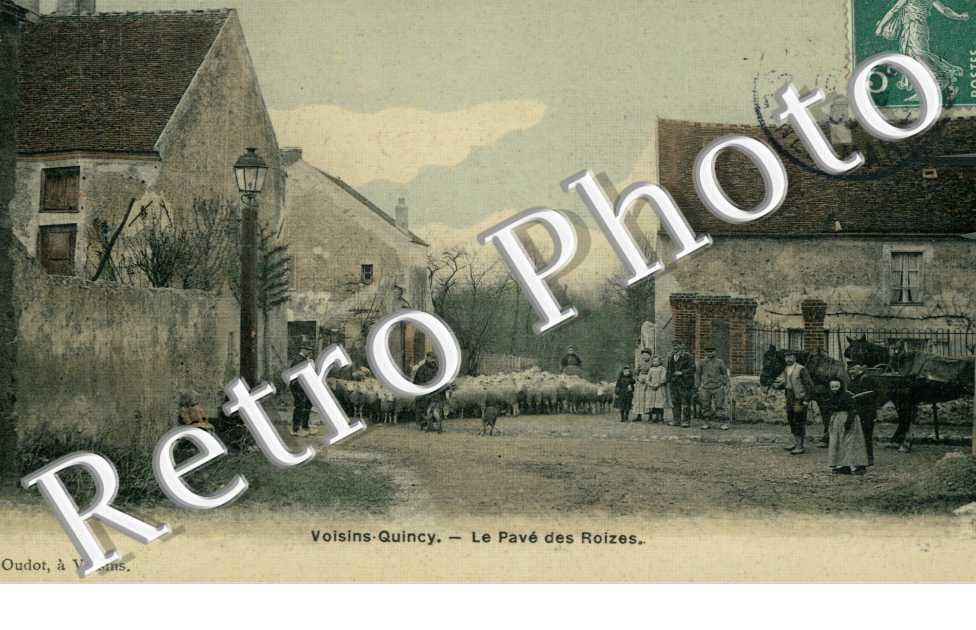 VOISINS-QUINCY  -  le pave des roizes