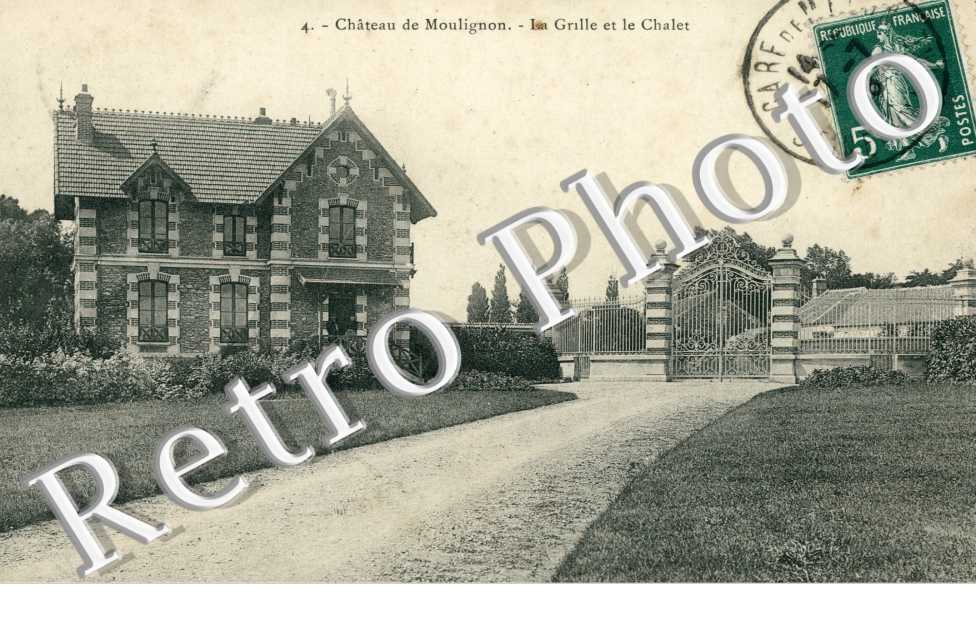 Chateau de Moulignon, la Grille et le Chalet