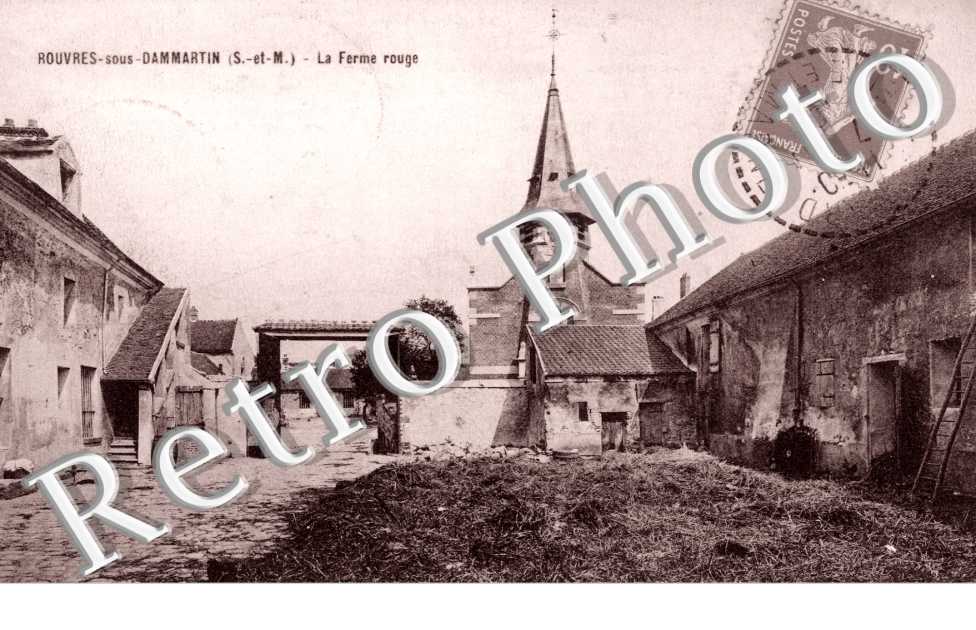Rouvres-sous-Dammartin        La ferme rouge