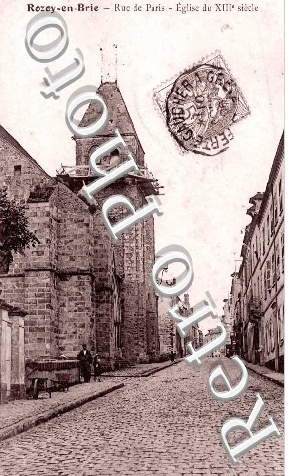 Rue de Paris, Eglise du XIIIeme siecle