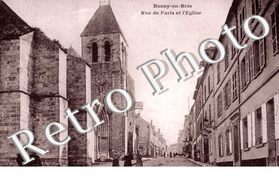 Rue de Paris et l'Eglise