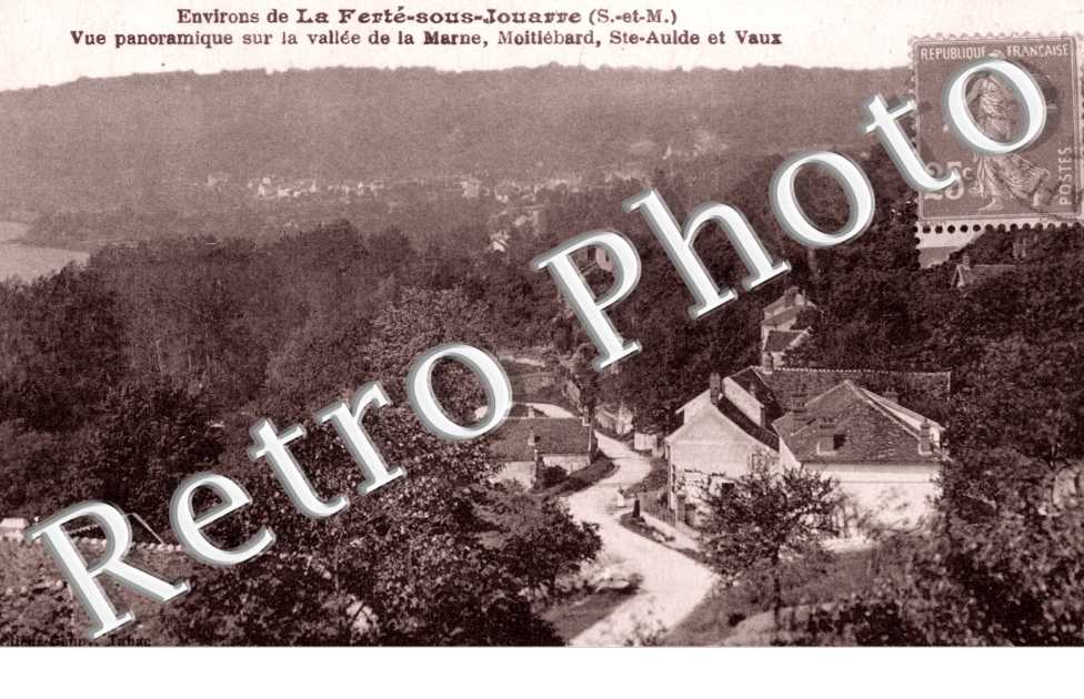 Vue Panoramique sur la Vallee de la Marne