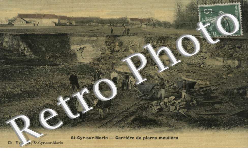 Carriere de pierre meuliere 