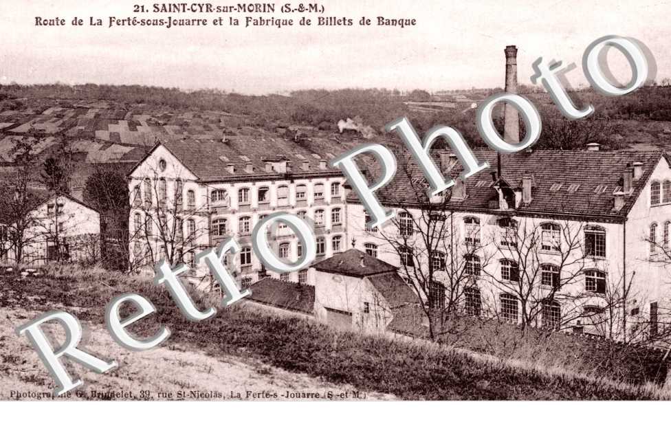 Route de La Ferte-sous-Jouarre et la Fabrique de Billets de Banque