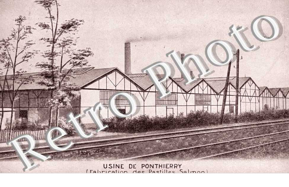 Usine de Ponthierry, Fabrication des Pastilles Salmon