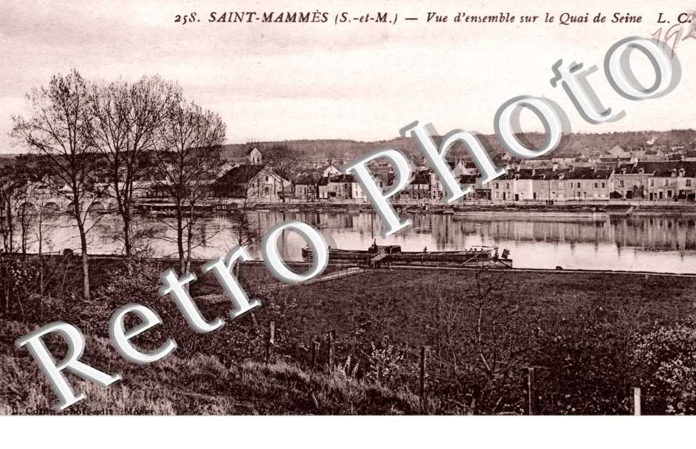 Vue d'Ensemble sur le Quai de Seine