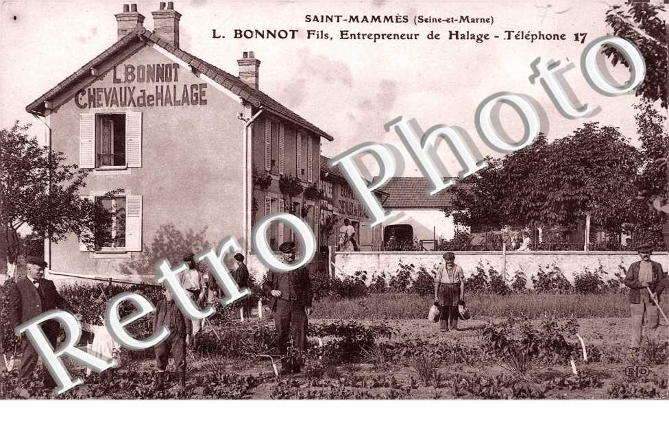 L. Bonnot fils, entrepreneur de halage