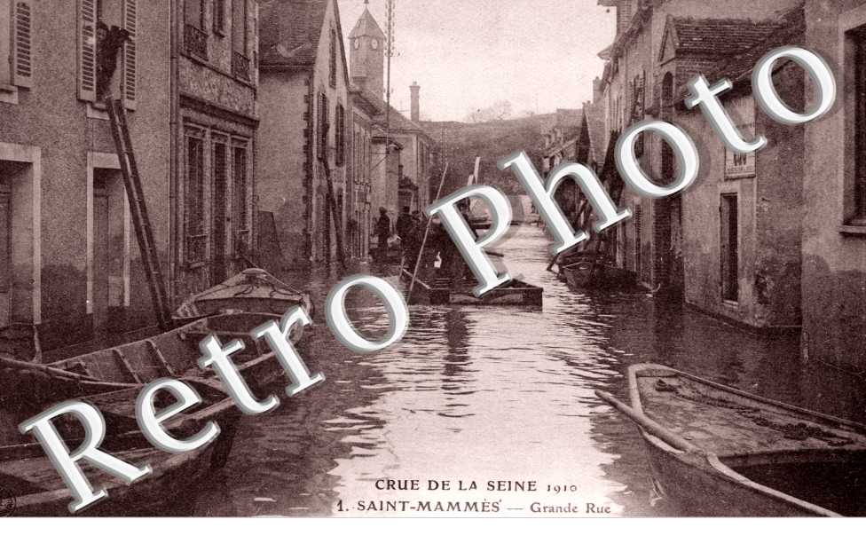 Crue de la Seine 1910, Grande Rue
