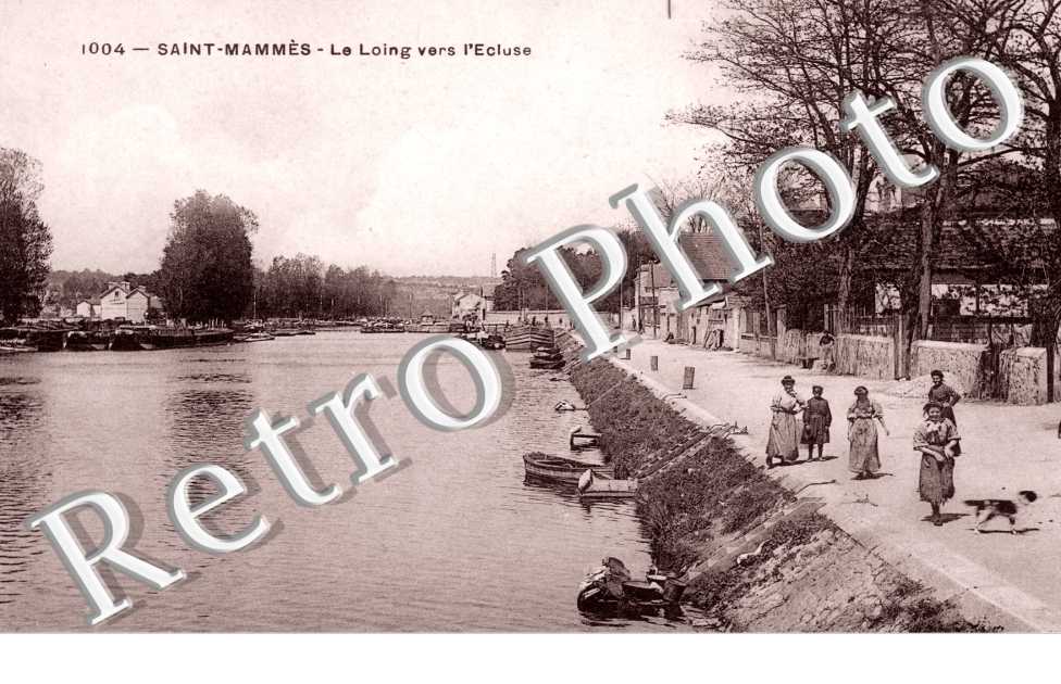 le Loing vers l'Ecluse
